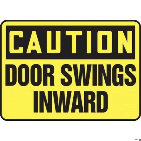 Accuform OSHA CAUTION SAFETY SIGN DOOR SWINGS MABR638XL